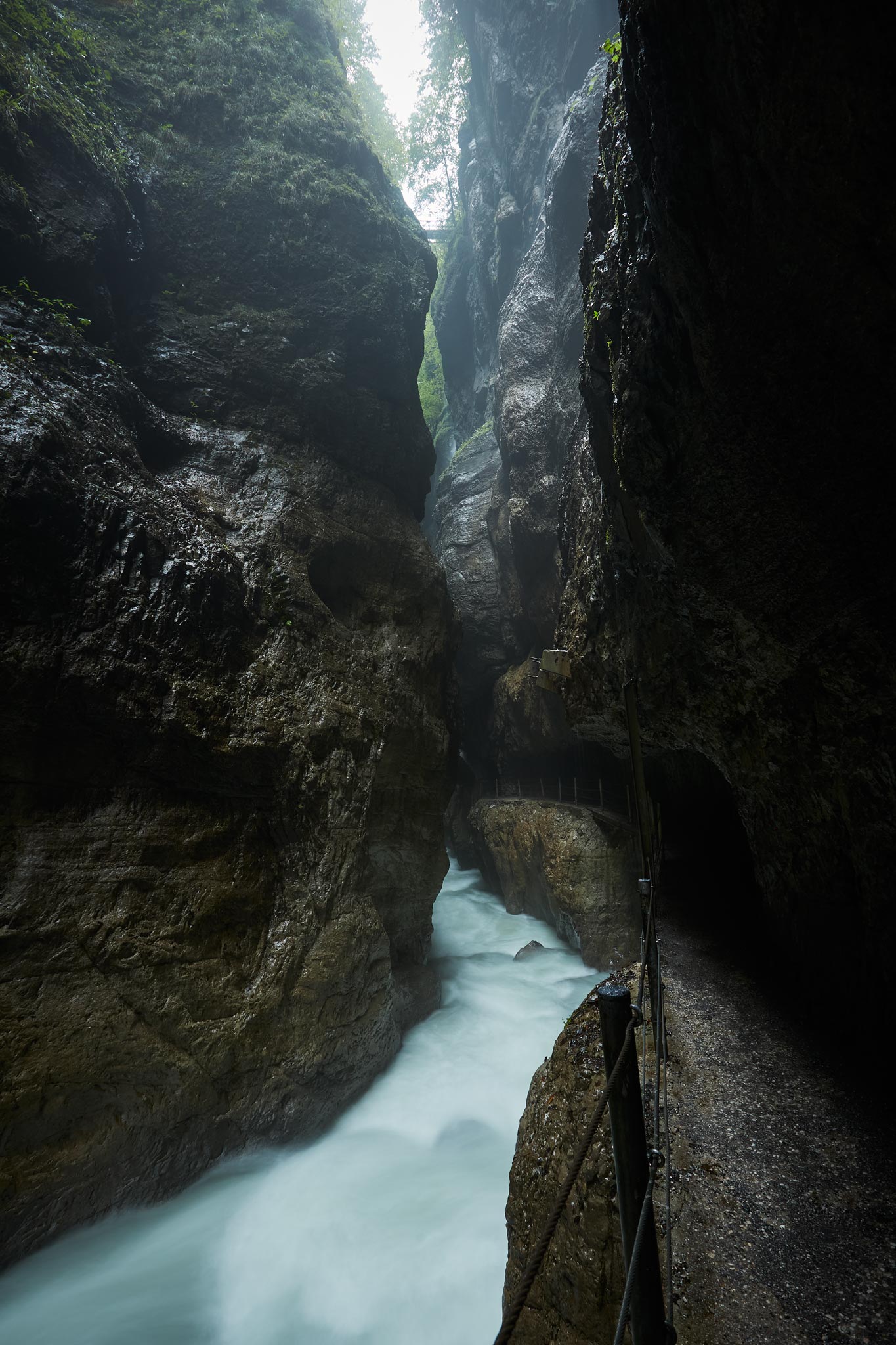 Partnachklamm Bilder: Zeichnen lernen und die Natur erleben!